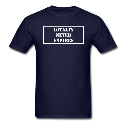 LOYALTY NEVER EXPIRES - navy